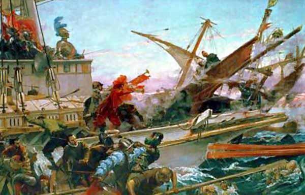 Juan Luna The Battle of Lepanto oil painting picture